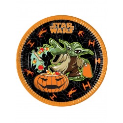 8 assiettes Star Wars Halloween