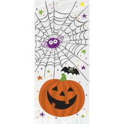 20 pochettes cadeaux en plastique Halloween