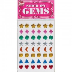 48 stickers pierres strass