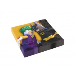 20 serviettes papier Lego Batman