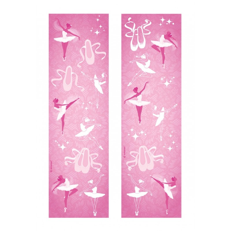 Stickers enfant Chaussons danse ballerine rose