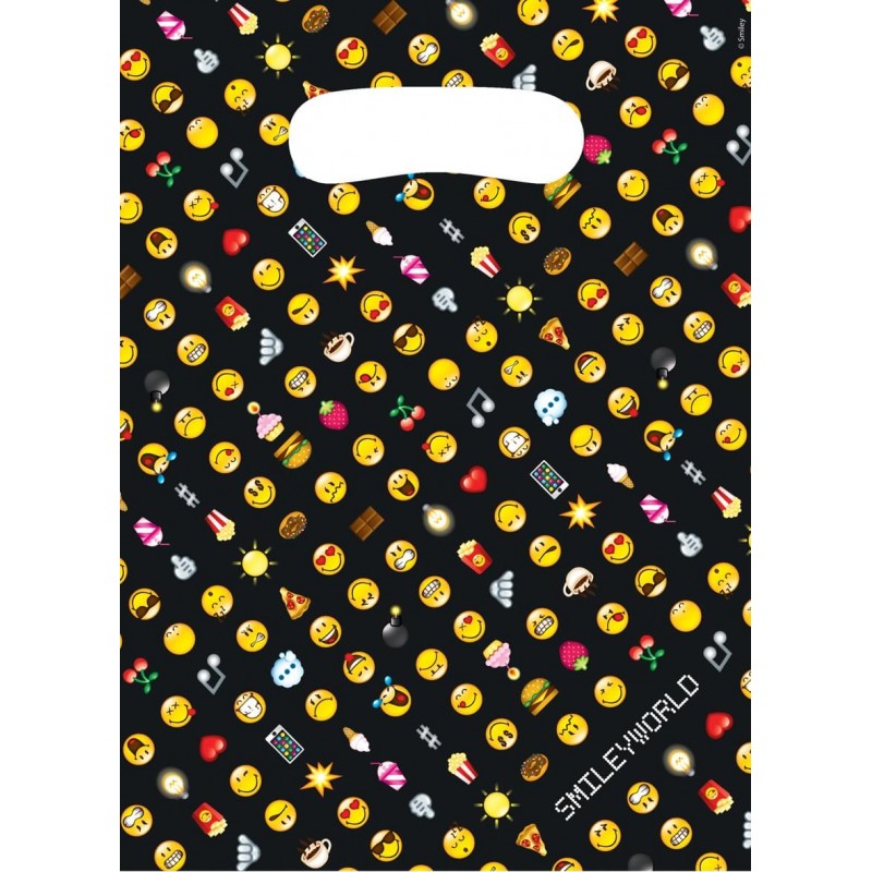8 sacs cadeaux Emoji Smiley 8 sacs cadeaux Emoji Smiley