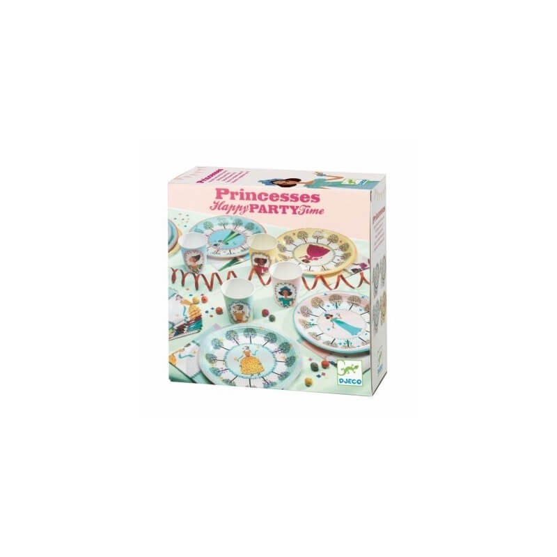 Kit Anniversaire Thème Princesses du Monde - Djeco