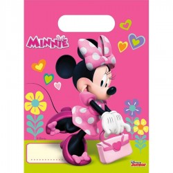 6 pochettes cadeaux Minnie