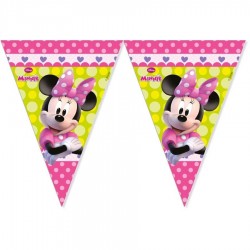 Guirlande de fanions Minnie 2,3 m