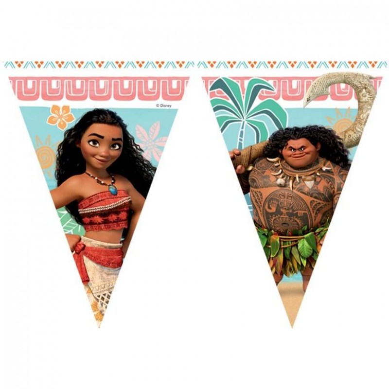 Guirlande fanions Vaiana Guirlande fanions Vaiana