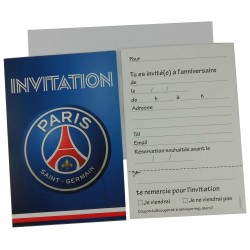 Mega Kit Anniversaire PSG Foot 6 personnes