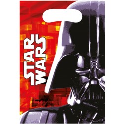 6 pochettes cadeaux Star Wars