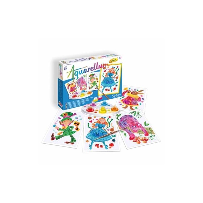 Coffret Aquarellum junior - Alice au pays des merveilles