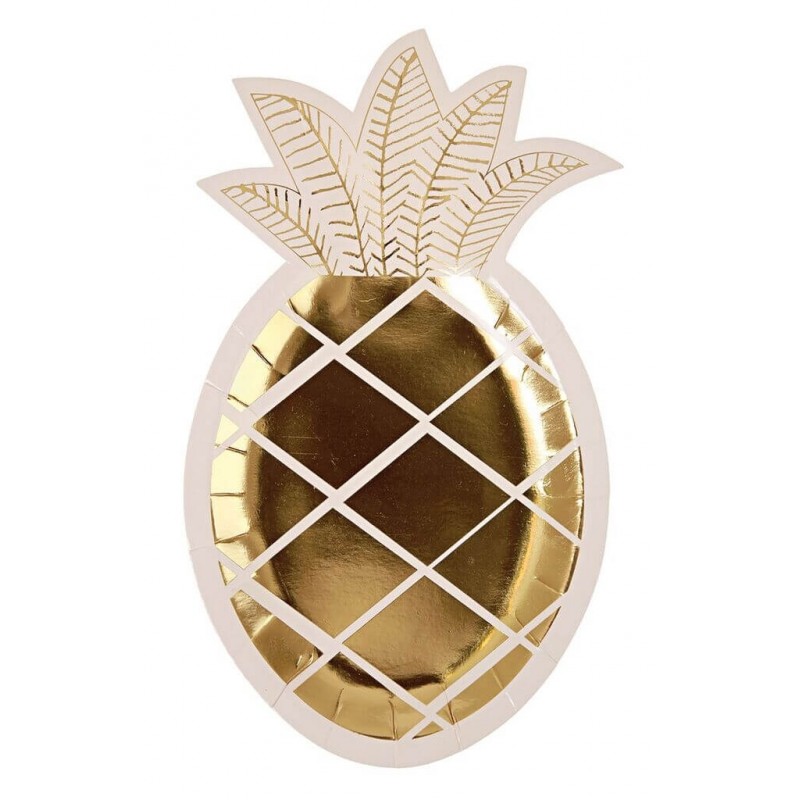 8 ASSIETTES ANANAS 8 ASSIETTES ANANAS
