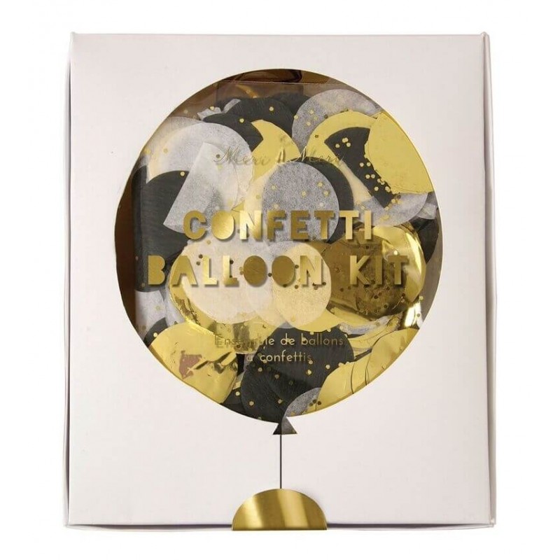 Kit de ballons confettis brillants - Meri Meri