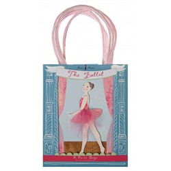 8 sacs cadeaux danseuse étoile - Meri Meri