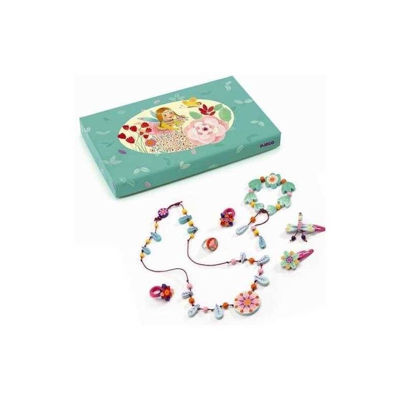 Coffret bijoux Djeco - Paradis des fleurs