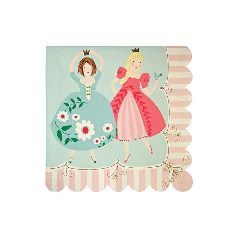 20 serviettes Princesse - Meri Meri