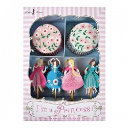 Kit Cupcakes Princesse -...