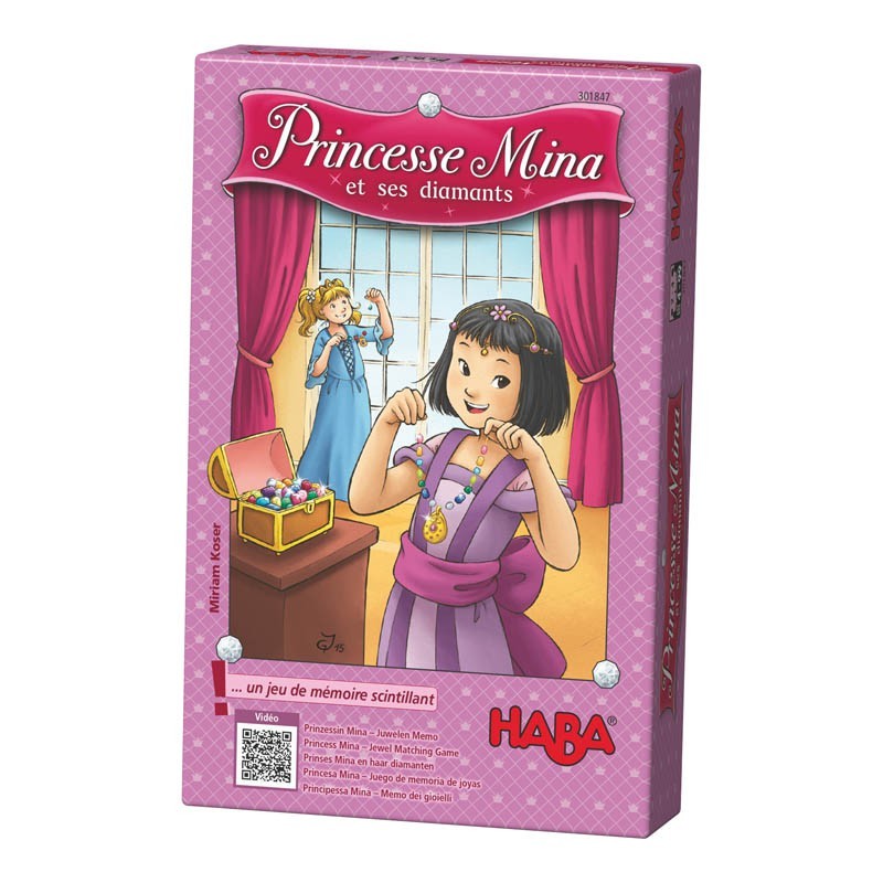 Jeu de société Princesse Mina et ses diamants - Haba