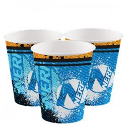 8 Gobelets en carton Nerf™...
