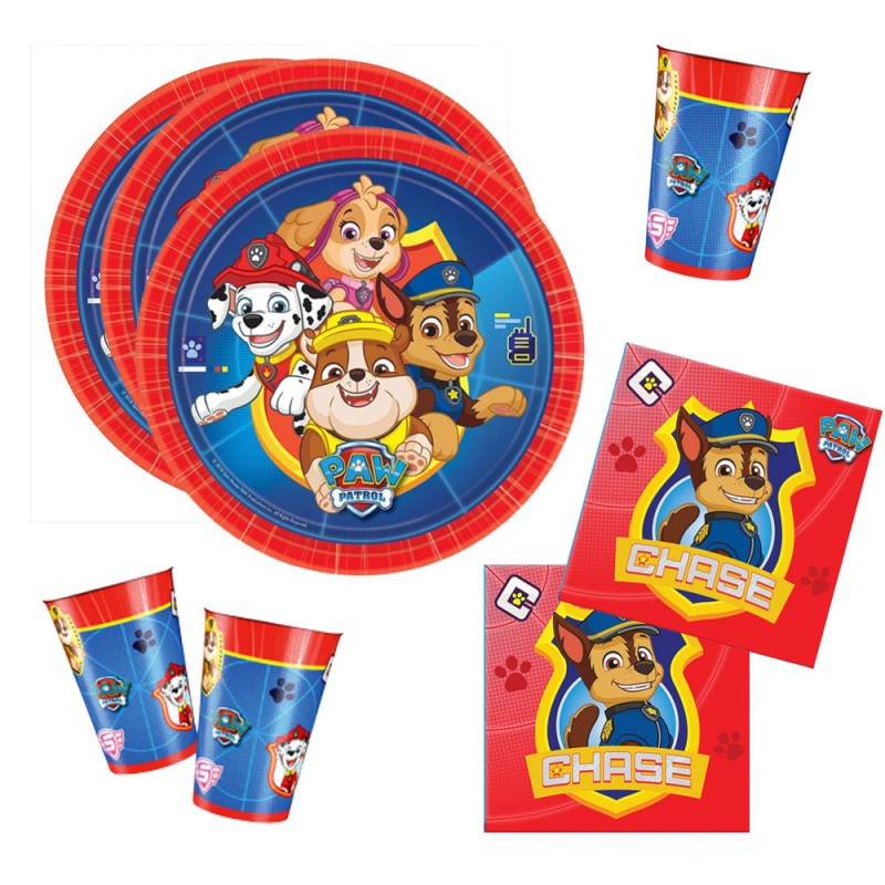 8 sachets anniversaire pat patrouille pour l'anniversaire de votre