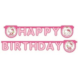 Guirlande Happy Birthday Hello Kitty