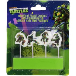 4 Bougies Tortue Ninja