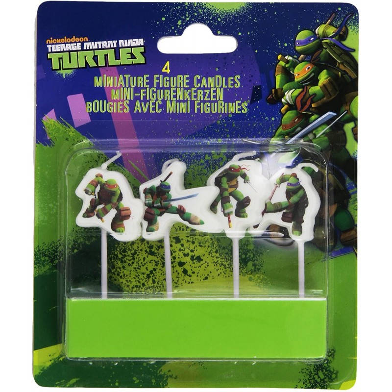 Bougies Anniversaire Tortue Ninja - Boutique Havard