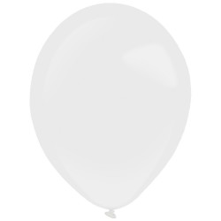 10 ballons de baudruche blancs