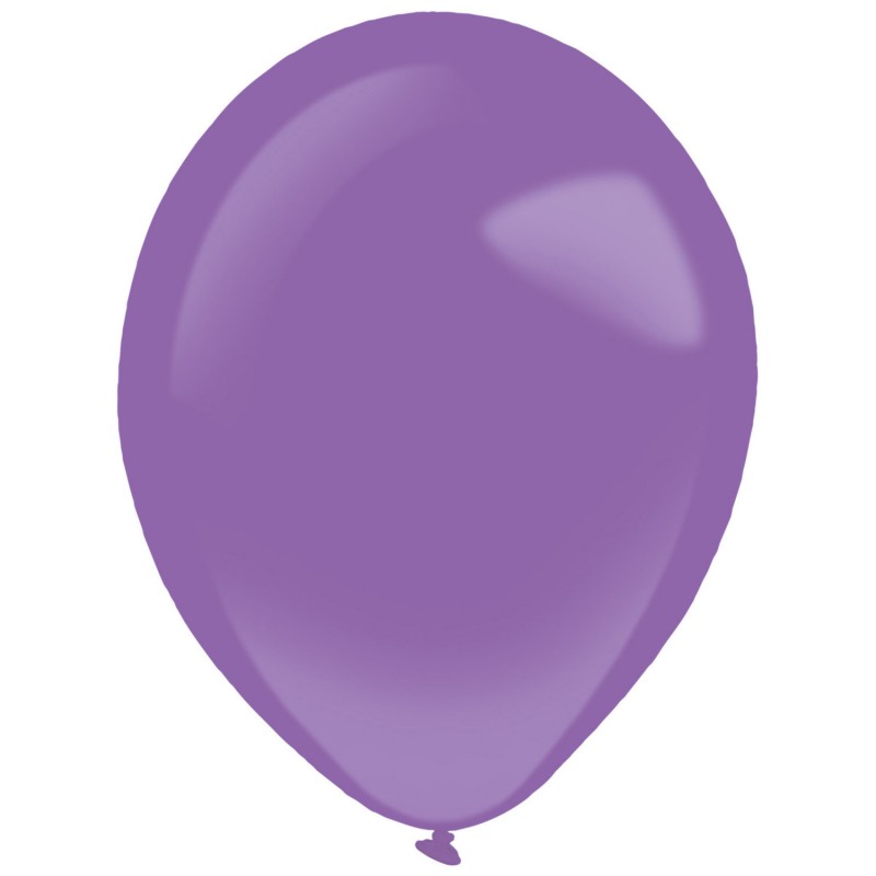 10 ballons de baudruche violets