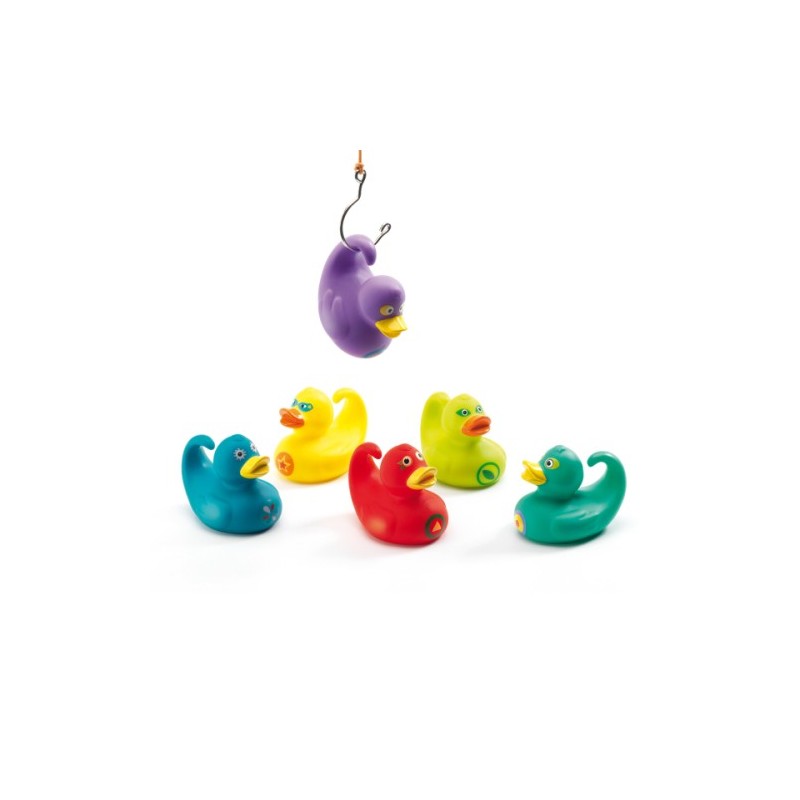 Jeu de Pêche Canards Arc en Ciel