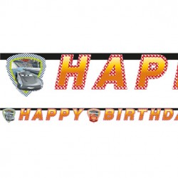 Guirlande Happy Birthday Cars 3™ 2 mètres