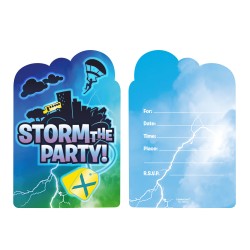 8 cartes d'Invitations...
