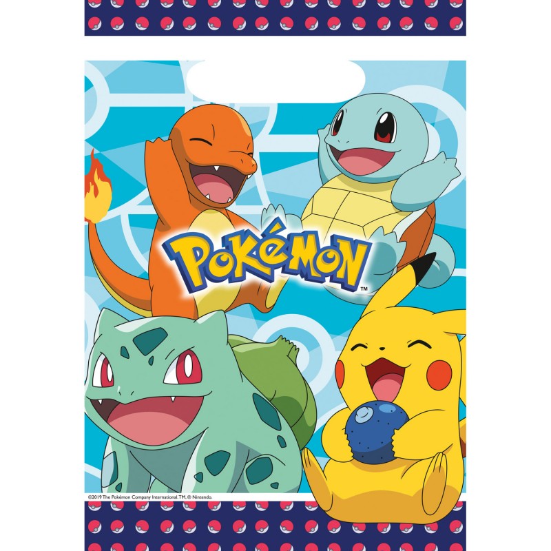 8 Sacs Cadeaux Pokemon