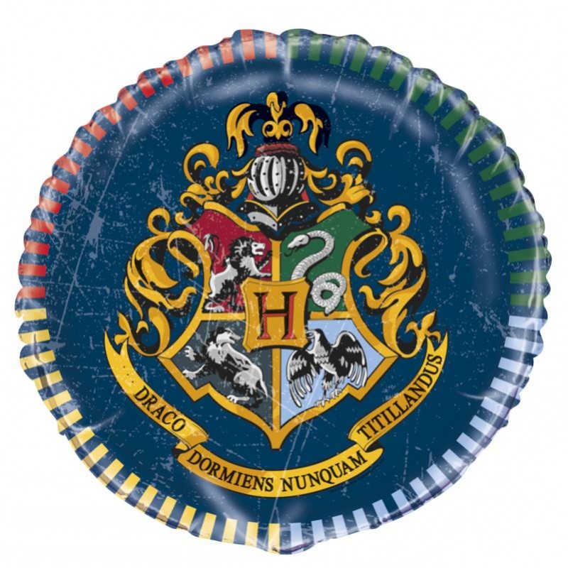 Ballon aluminium rond Harry Potter 45 cm