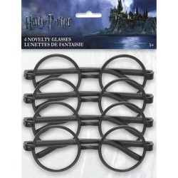 4 Paires de lunettes sorcier Harry Potter ™