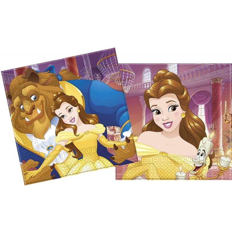 20 Serviettes papier Princesse