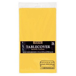 Nappe jaune en plastique...