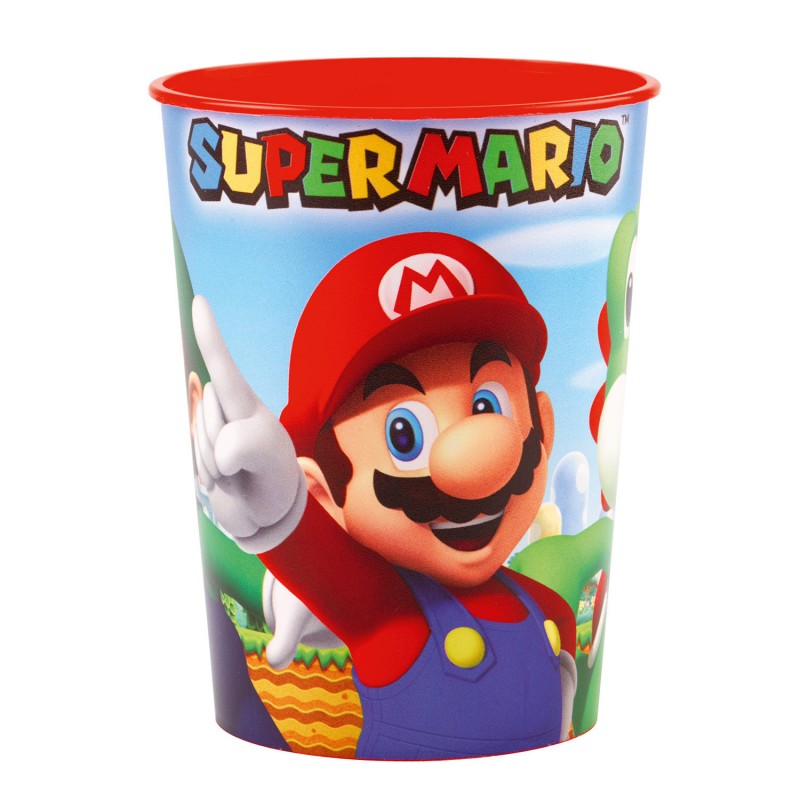 Grand Gobelet Mario 470 ml - Plastique