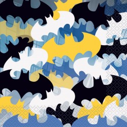 20 serviettes en papier Batman