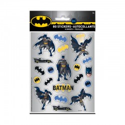 80 Stickers 3D BATMAN