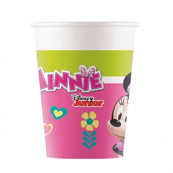 8 Gobelets en carton Minnie