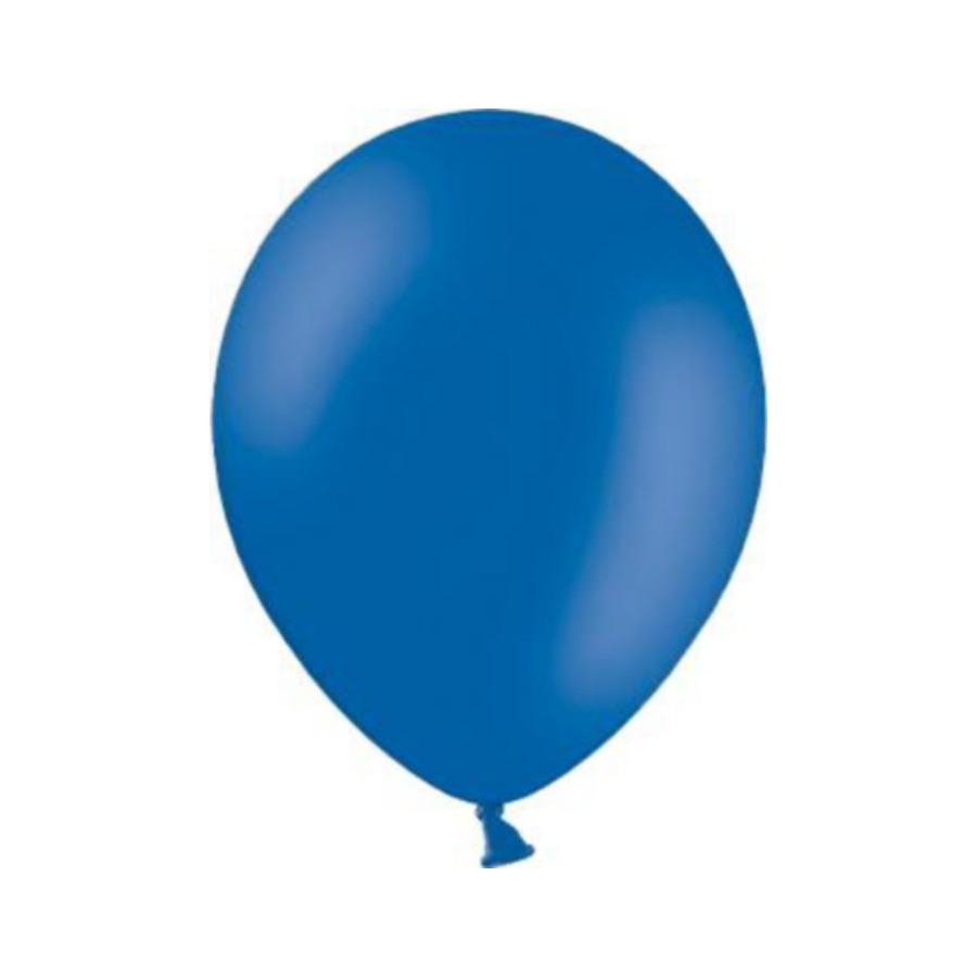 10 ballons de baudruche bleu foncé 30 cm