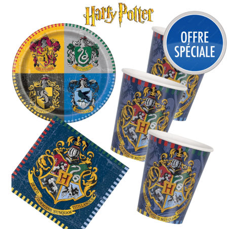 8 gobelets Harry Potter et ses amis - anniversaire enfant