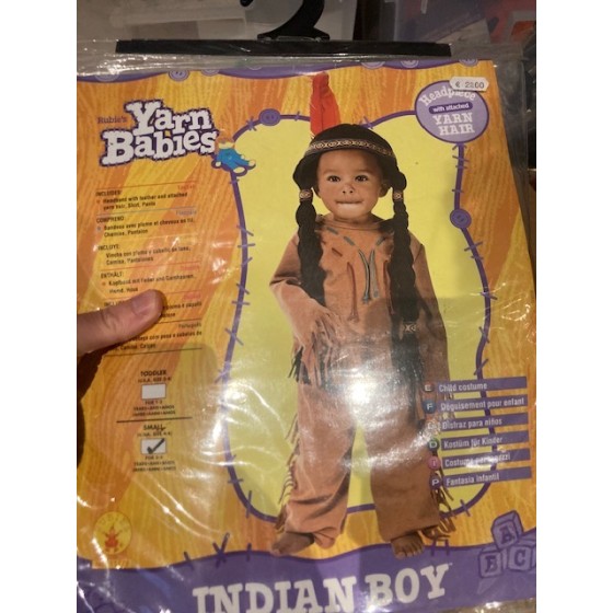 déguisement indien 3-4 ans