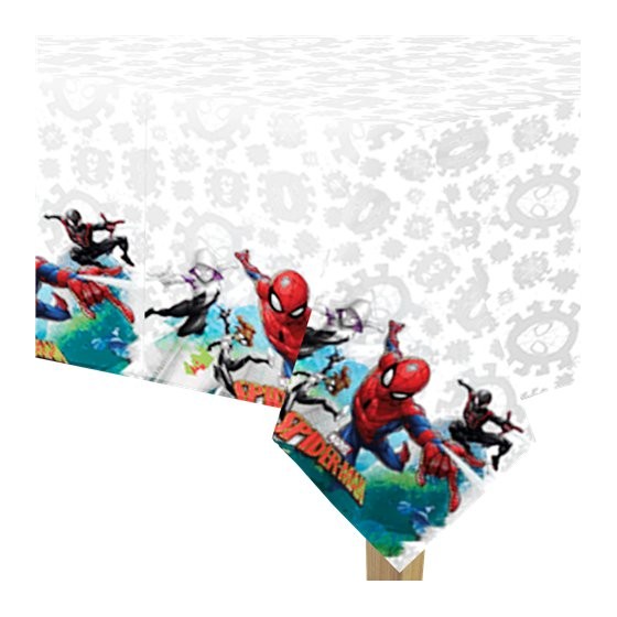 Nappe en plastique Spiderman 180 x 120 cm