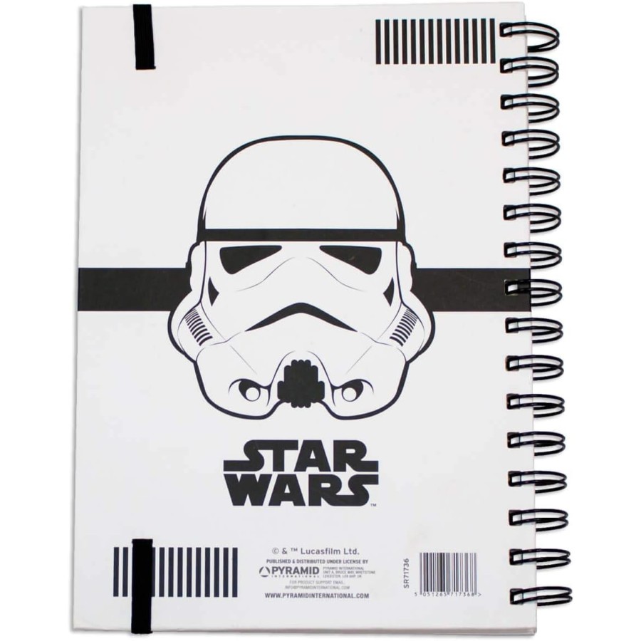 cahier à spirales star wars stormtrooper