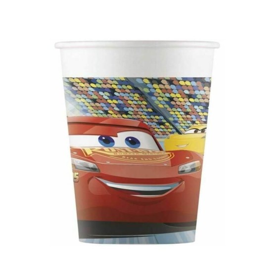 8 Gobelets en carton Cars 3™ 200 ml