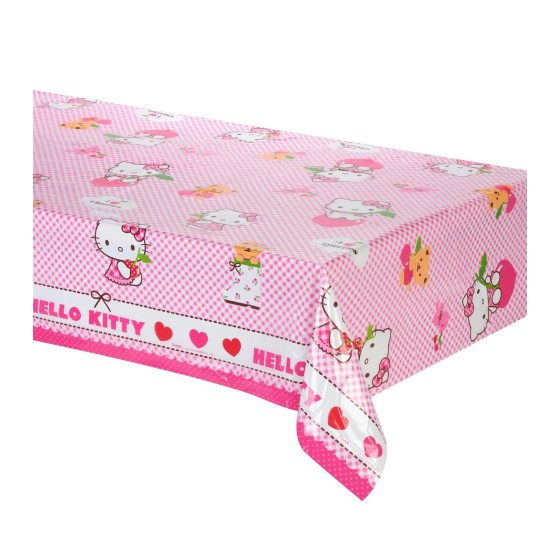 Nappe en plastique Hello Kitty™ 120 x 180 cm