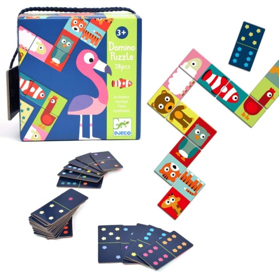 Jeu Domino - Animo puzzle Djeco