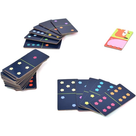 Jeu puzzle domino Djeco Animo