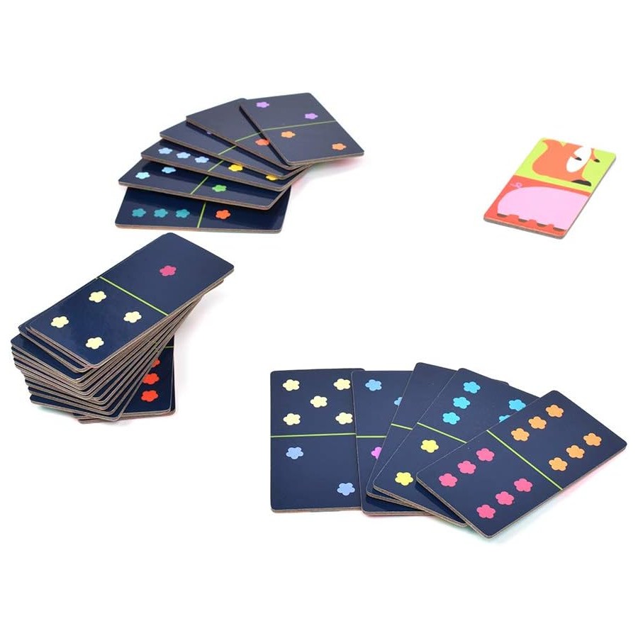 Jeu puzzle domino Djeco Animo