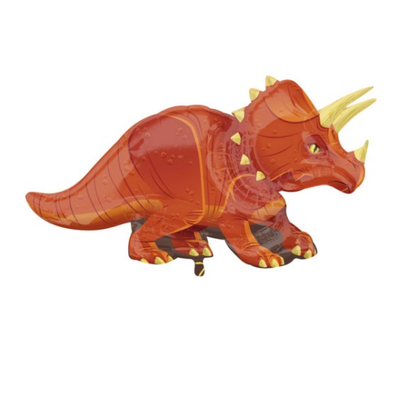 Ballon Géant Forme Dinosaure Triceratops 106 cm